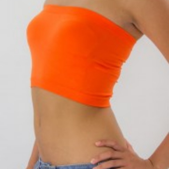 8 UNWORN TUBE/CROP TOPS (BUNDLED) LIMITED ITEM - Picture 3 of 6